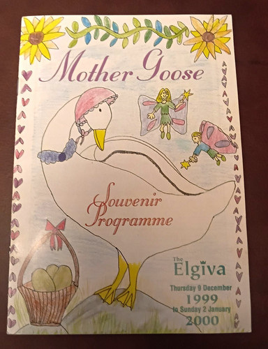 1999 mother goose pantomime - goose,