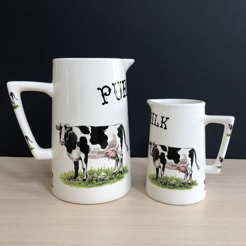 Vintage ceramic dairy - vintage, jug