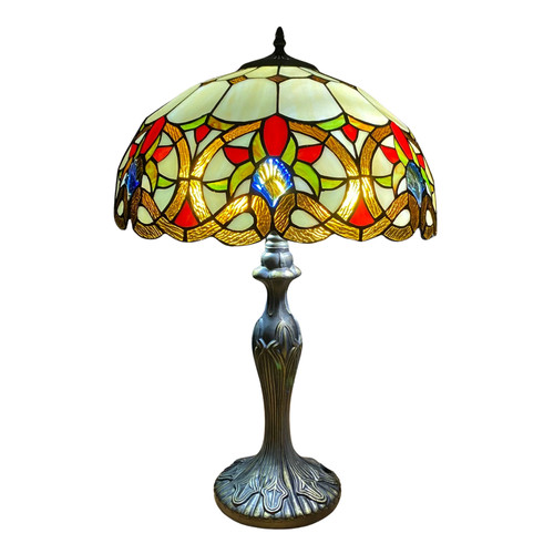 16in tiffany style table - 16in, lamp