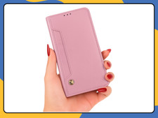 iPhone XR 7 8 15 14 13 12 11 Pro Max Leather Wallet Card Holder Phone Case UK