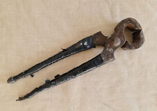 Vintage Nail Pincers Puller Nippers Cutter, Carpenter Woodworker Tool 21.5cm
