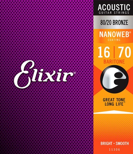 Elixir 11306 bronze nanoweb - bronze,