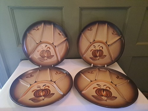 Vintage french divided - divided, plates