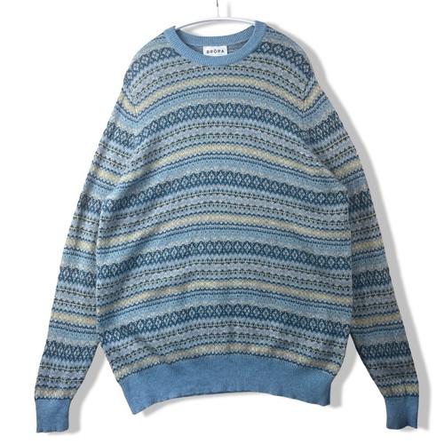 Brora cashmere fair isle - cashmere,