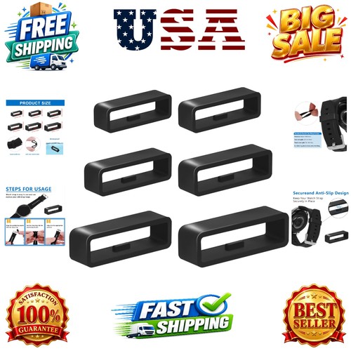 Pcs watch band keepers - 6,