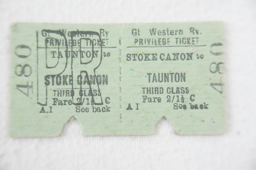 Stoke cannon taunton gwr - stoke,