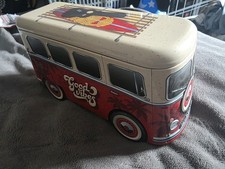 Red Volkswagen VW Camper Van