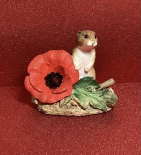 BORDER FINE ARTS SOCIETY PIECE MOUSE - HARVEST PEACE BO780