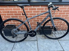 Pinnacle Neon 2 Adult Uni-Sex Lightweight Hybrid Bike (Size - Small) in Grey