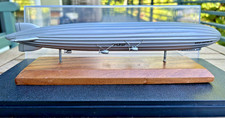 LZ-127 Graf Zeppelin Germany Airship Dirigible Blimp Desk Wood Model 12"L w/case