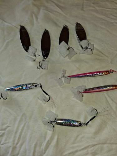 Metal spinning boat jigs - metal,