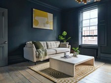 Swyft Model 10 Pumice Linen 3 Seater Sofa RRP £1499