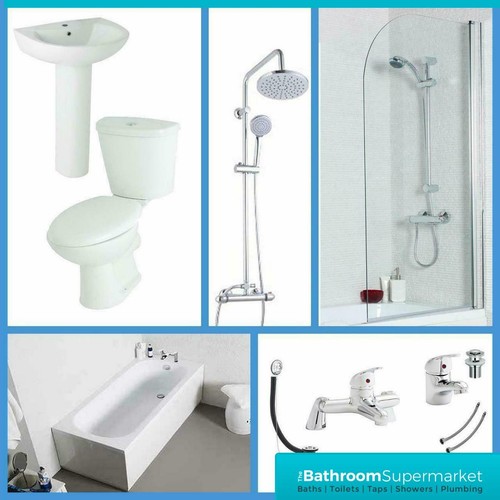 Bath bathroom suite toilet - bathroom,
