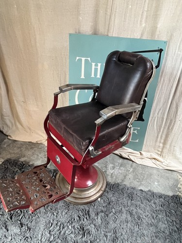 Vintage barbers chair - vintage,