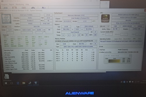 Alienware i7 - 13,