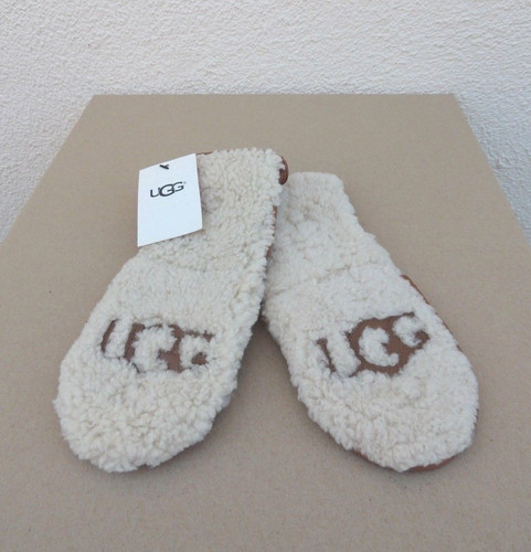 Ugg logo chestnut - curly, pile