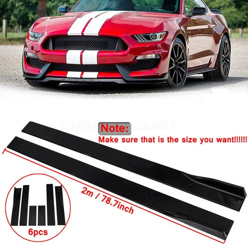 Side skirts extension - 78.7",