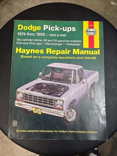Dodge pick trucks - dodge, 1974-1993