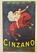 Leonetto Capiello - Vintage Cinzano Advertising Poster