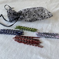 Lot Of 36 Colored Bobby Pins