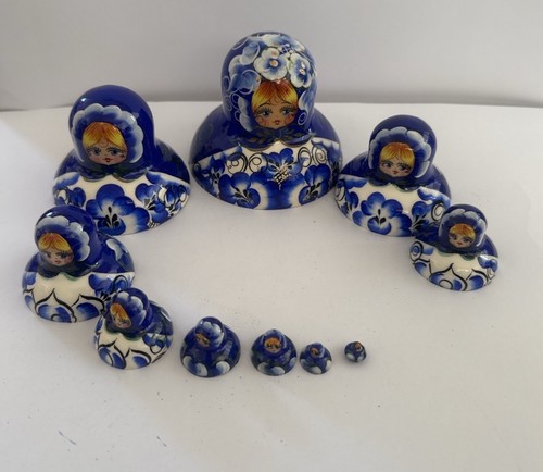 Piece russian matryoshka - 10,