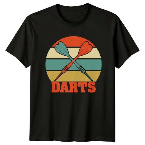 Darts retro mens shirt - retro,