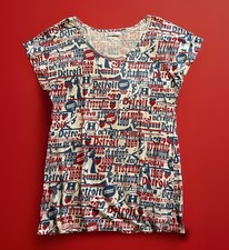 Hysteric Glamour Hys Girl Print Long Length T-Shirt / Dress One size Japan Y2K