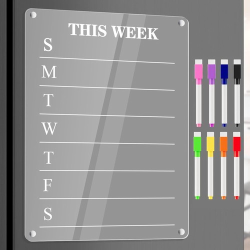 Magnetic fridge calendar - magnetic,
