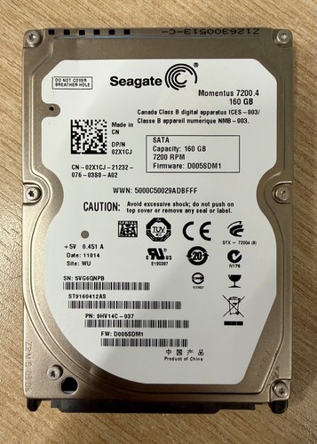 Seagate st9160412as 160gb - seagate, st9160412as,