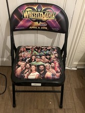 Wrestlemania 34 Ringside Chair Official WWE