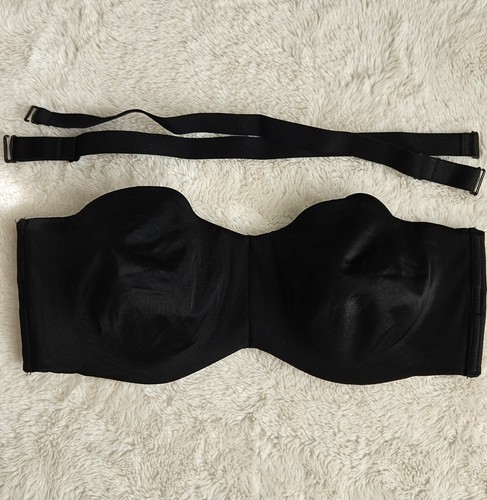 Black strapless bra - bra, eu