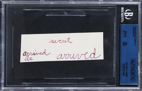 James dean 5x4 handwriting - 1.5x4,