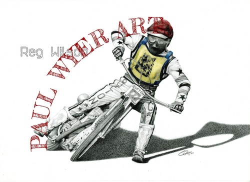 Reg wilson sheffield speedway - wilson,