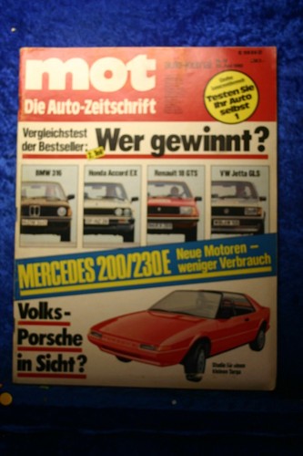 Mot mercedes 200 230e - 13/80,