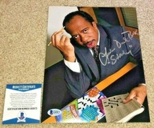 LESLIE DAVID BAKER SIGNED 8X10 PHOTO THE OFFICE STANLEY HUDSON DUNDER BAS D