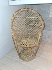 Vintage miniature wicker - miniature,