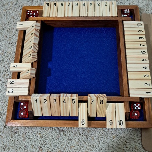 Tabletop shut the box dice - tabletop,,