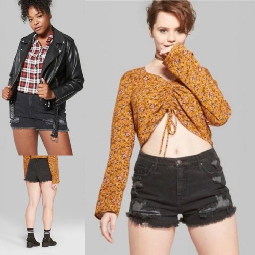 Wild fable high - rise, black