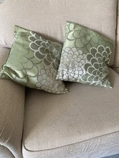 Set of 4 Green / silver