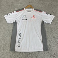 McLaren Mercedes Benz Vodafone F1 Formula T-shirt Mens L Large