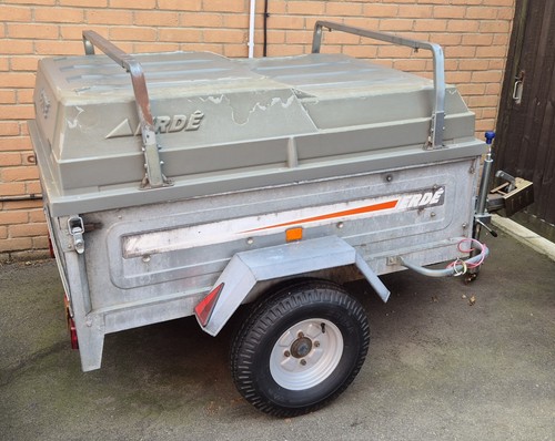 Erde 142 trailer with - with, hard