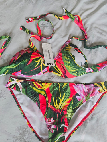 Boohoo tropical mix match - n,
