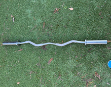 Heavy duty EZ curl bar