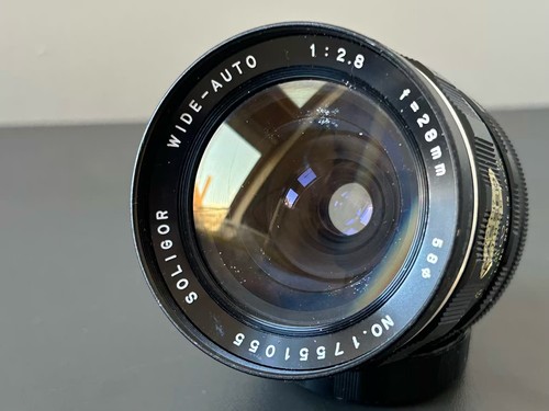 Soligor 28mm prime lens - soligor,