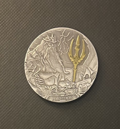 Poseidon commemorative coin - poseidon,