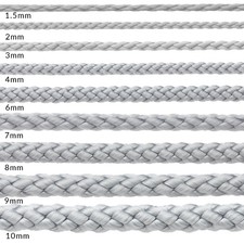 GREY SILVER POLYPROPYLENE ROPE