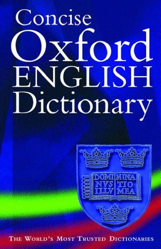 Concise oxford english - concise,