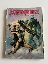 RUNEQUEST 2nd edition Rulebook Chaosium Games Workshop 1980