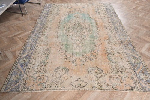 Turkish large rug 6x8 ft - turkish,
