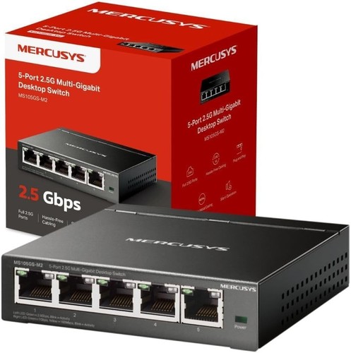Mercusys ms105gs 5gbps - ms105gs-m2, 2.5gbps